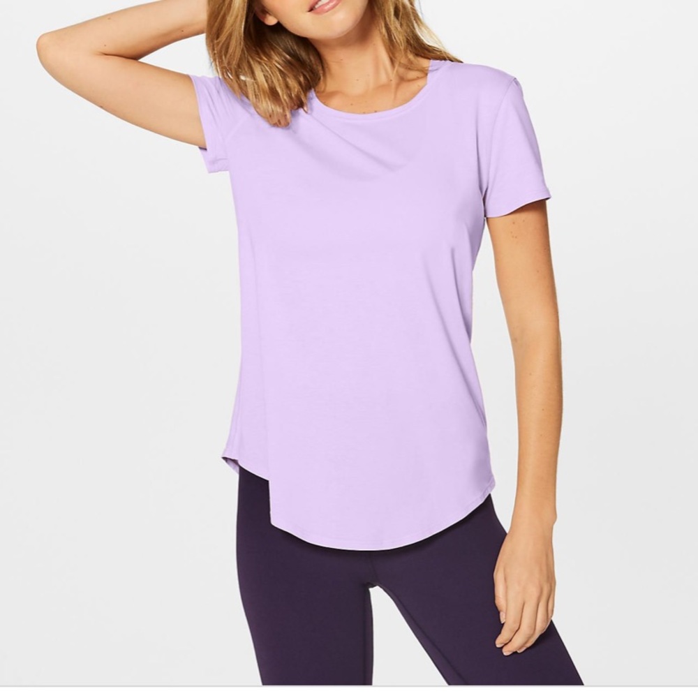 Lululemon love crew purple SZ 4 EUC